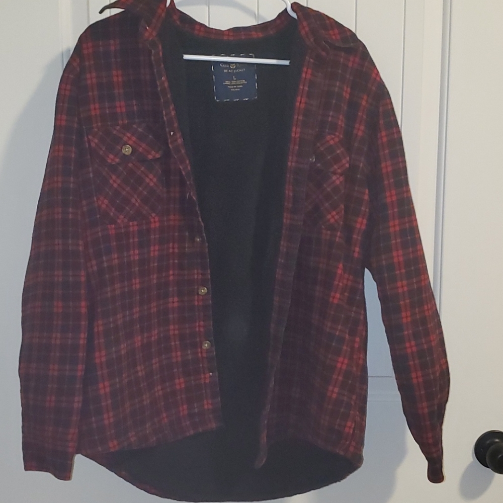 Sherpa lines flannel